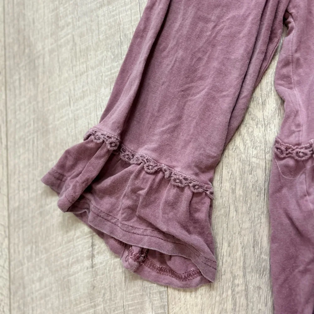 POL Dusty Mauve Babydoll Top Sz Sm - Picture 3 of 11